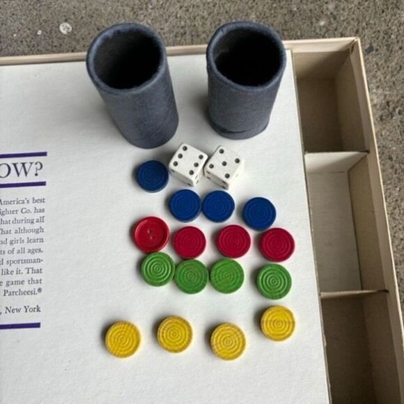 1964 Parcheesi Popular Edition Vintage Board Game *Read* - Picture 5 of 5